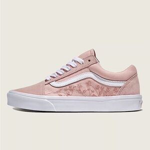 NWT Vans Ditsy Bloom Sepia Rose Old Skool